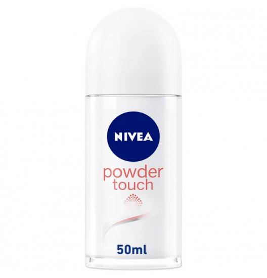 Nivea | Powder Touch Deodorant Roll on Antiperspirant for Women | 50ml